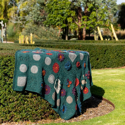 Granny Square Garden by Shelley Husband (UK Terms)