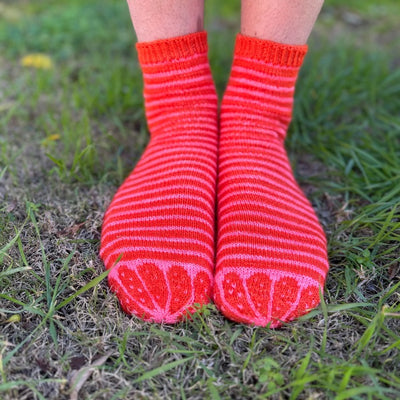 Dear Pru Half Time Socks Digital Pattern