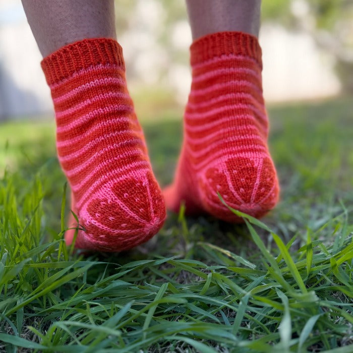 Dear Pru Half Time Socks Digital Pattern
