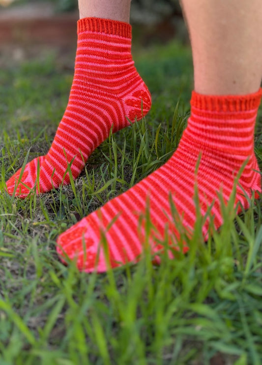 Dear Pru Half Time Socks Digital Pattern