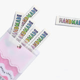 Kylie and The Machine - Handmade Rainbow | 6 Sew-in Labels