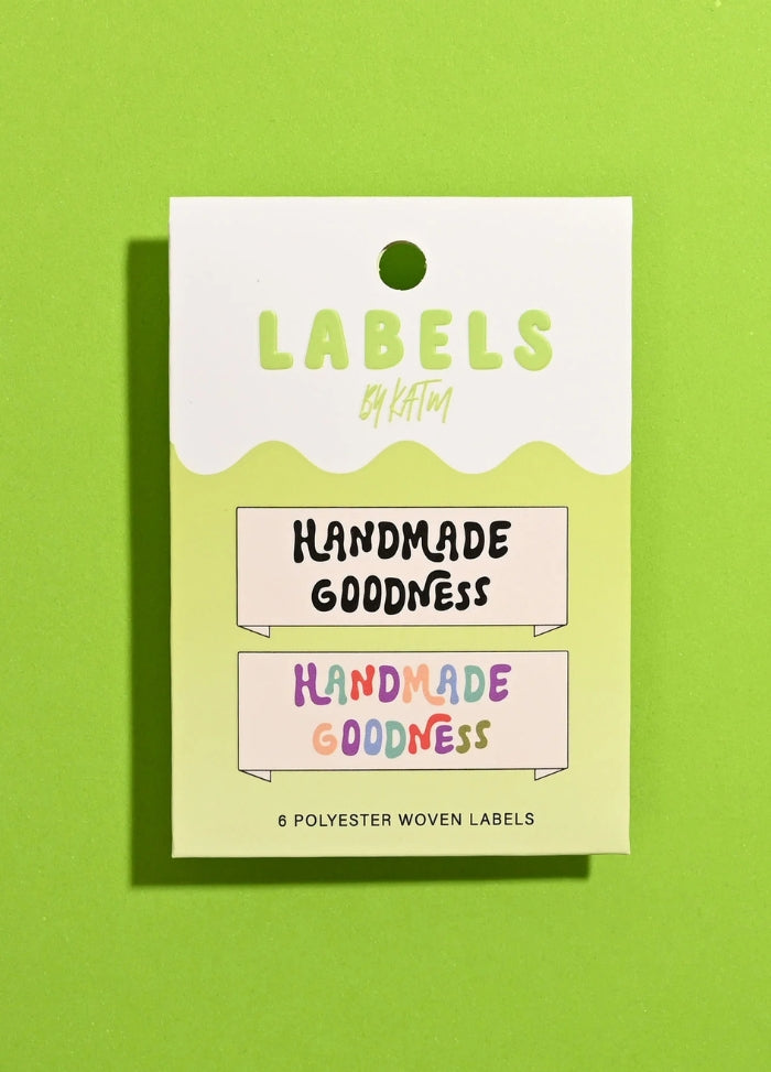 KYLIE AND THE MACHINE Handmade Goodness Sew-in Labels