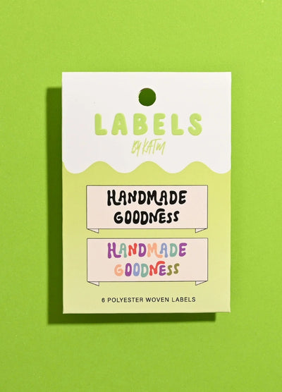 KYLIE AND THE MACHINE Handmade Goodness Sew-in Labels