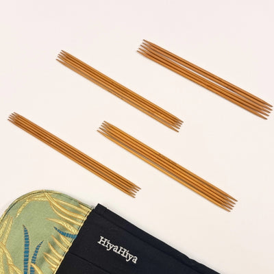 HiyaHiya Bamboo DPN Sock Set - 15cm
