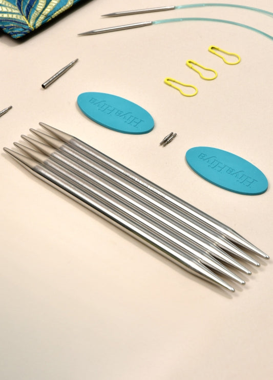 HiyaHiya Steel Double Pointed Needles
