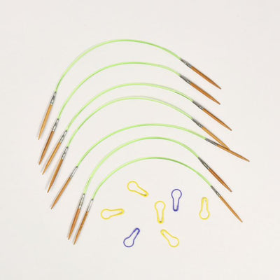 HiyaHiya Bamboo Sock Fixed Circular Set - 23cm