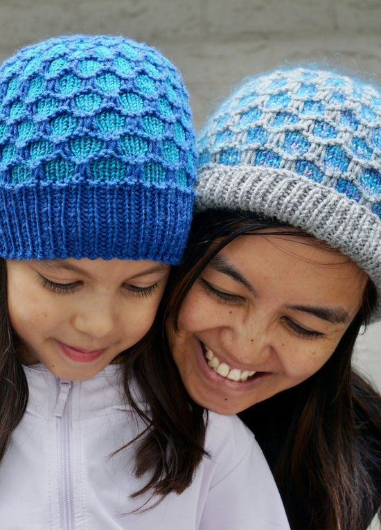 Oliphant Kat Homecoming Honeycombs Beanie Digital Pattern