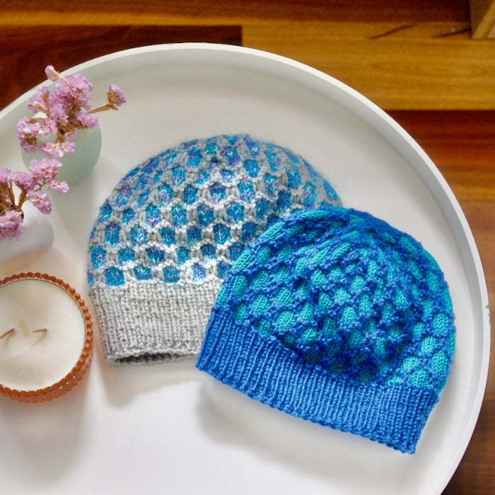 Oliphant Kat Homecoming Honeycombs Beanie Digital Pattern