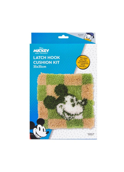 Disney Mickey Mouse Latch Hook Cushion Kit