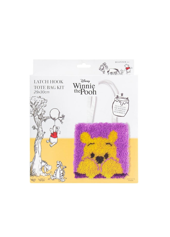 Disney Winnie the Pooh Latch Hook Tote Kit