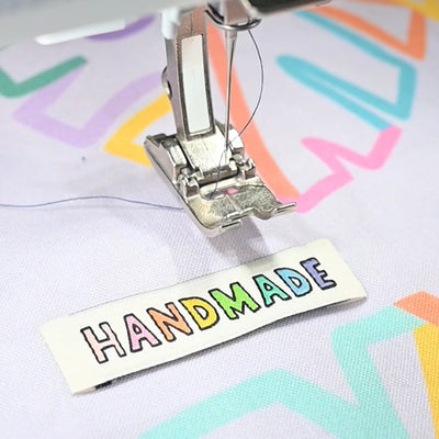 KYLIE AND THE MACHINE Handmade Rainbow Sew-in Labels