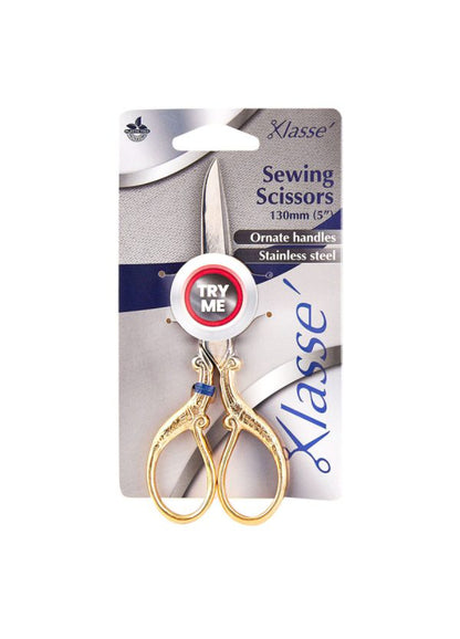 Klasse Sewing Scissors Gold 130 mm