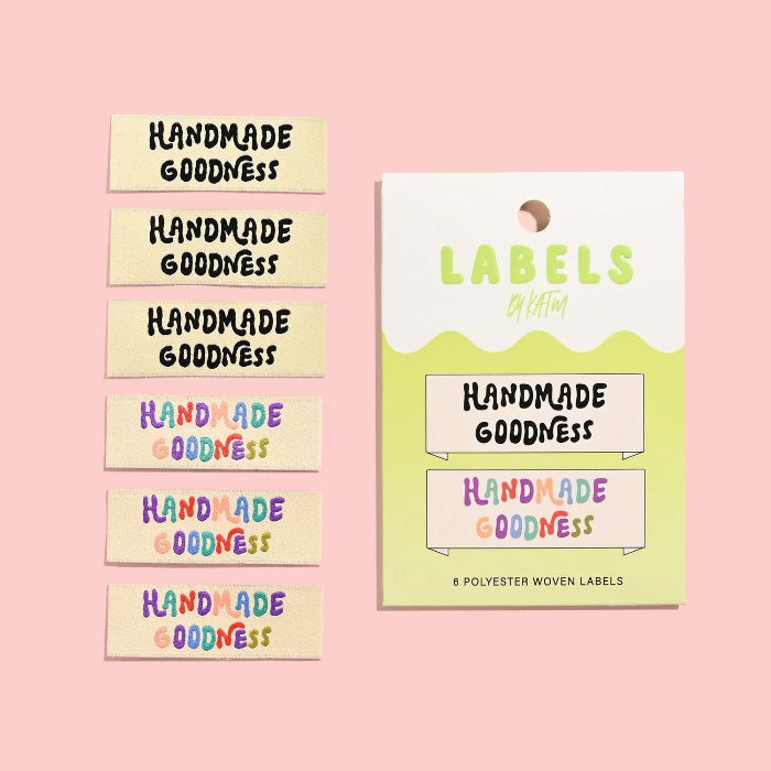 KYLIE AND THE MACHINE Handmade Goodness Sew-in Labels