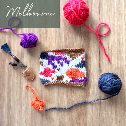 Knitted Pictures with Intarsia with Dear Pru - MELBOURNE