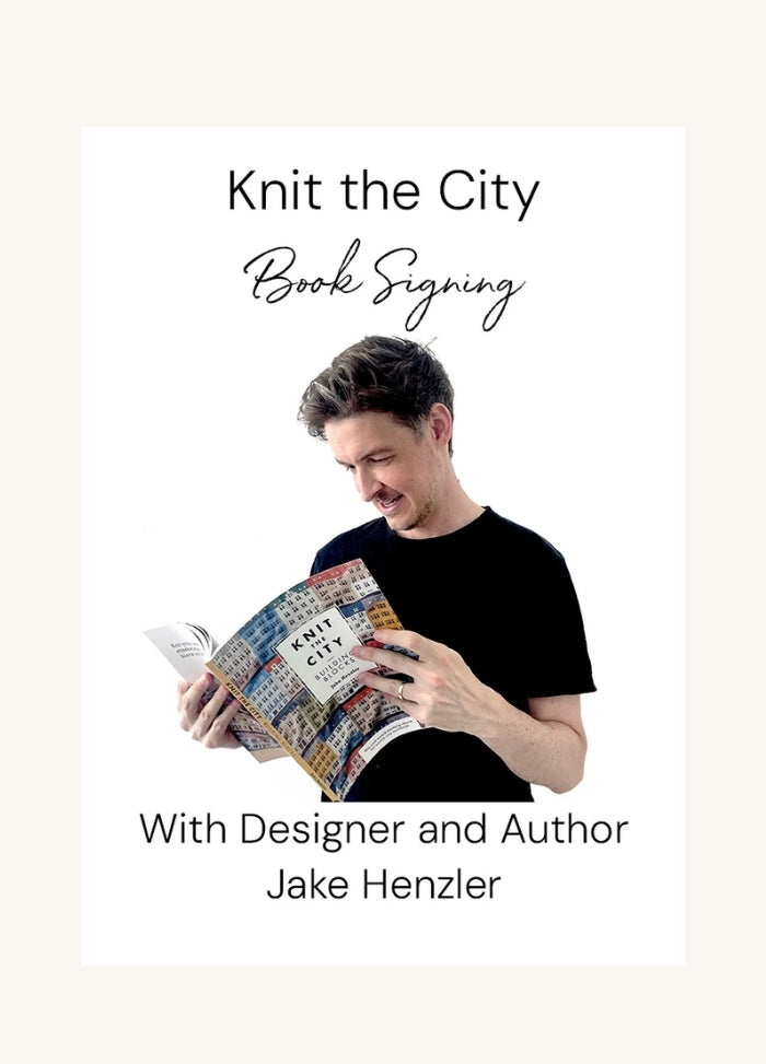 Knit the City Book Signing with Jake Henzler MELBOURNE