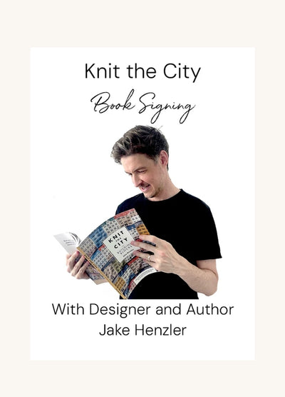 Knit the City Book Signing with Jake Henzler MELBOURNE