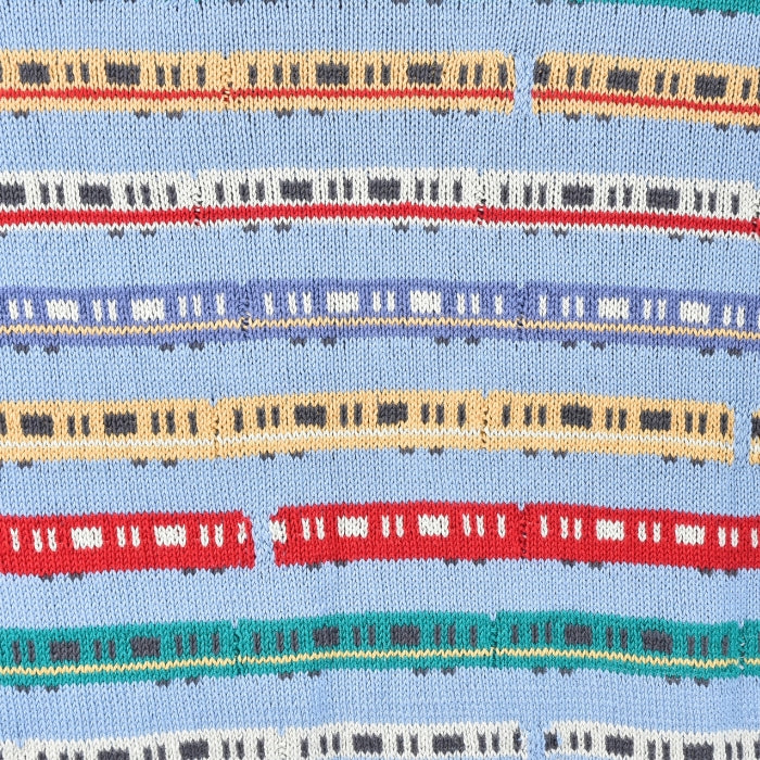 Jake Henzler Toy Trains Blanket Digital Pattern