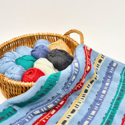 Jake Henzler Toy Trains Blanket Kit