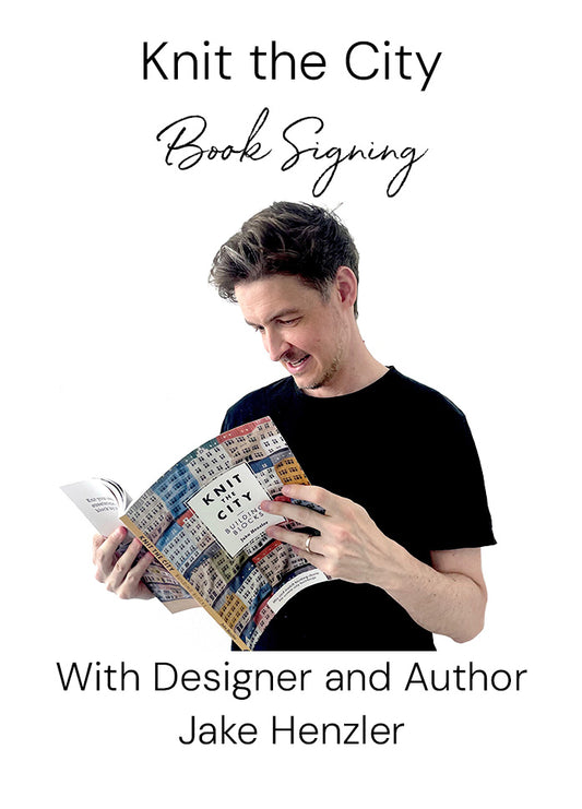 Knit the City Book Signing with Jake Henzler MELBOURNE