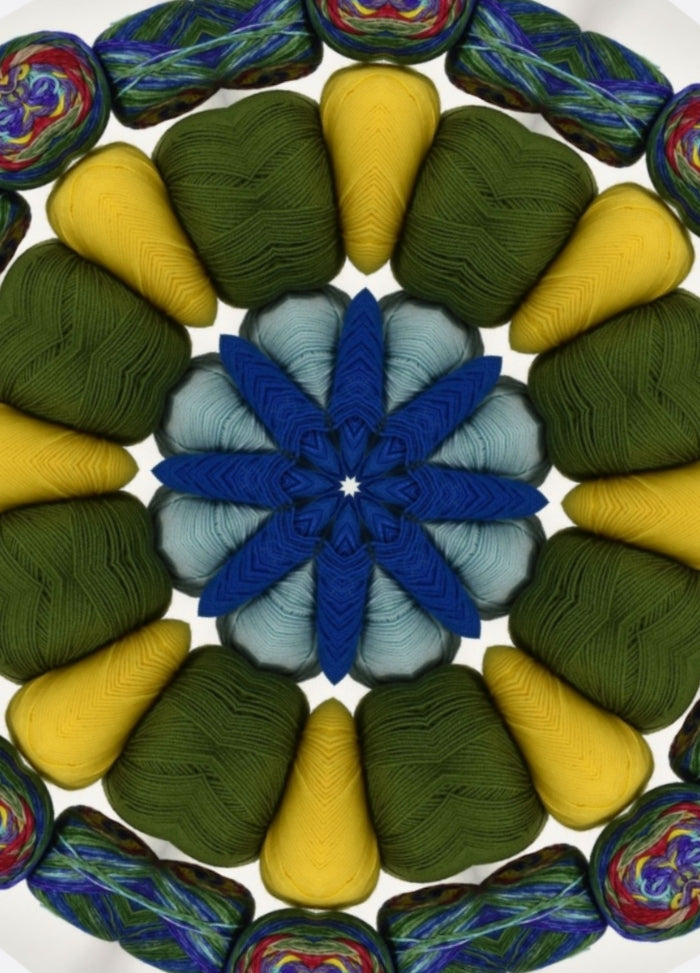 Westknits Color Kaleidoscope MKAL Kit in Urth & Morris Empire 4 Ply