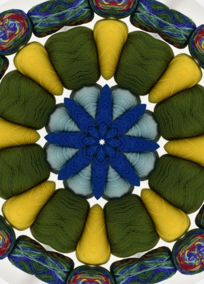 Westknits Color Kaleidoscope MKAL Kit in Urth & Morris Empire 4 Ply