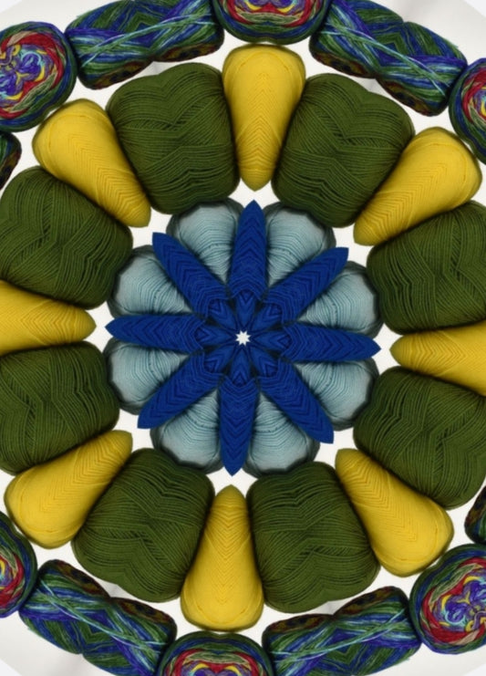 Westknits Color Kaleidoscope MKAL Kit in Urth & Morris Empire 4 Ply