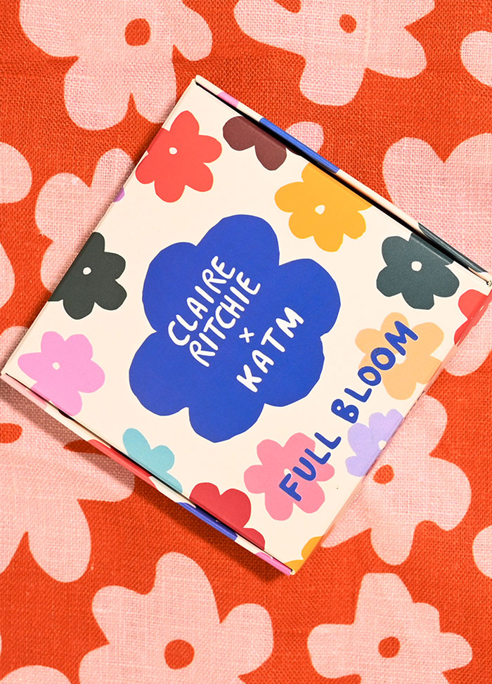 FULL BLOOM | Claire Ritchie x KATM Collaboration Sew-in Labels