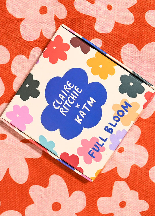 FULL BLOOM | Claire Ritchie x KATM Collaboration Sew-in Labels