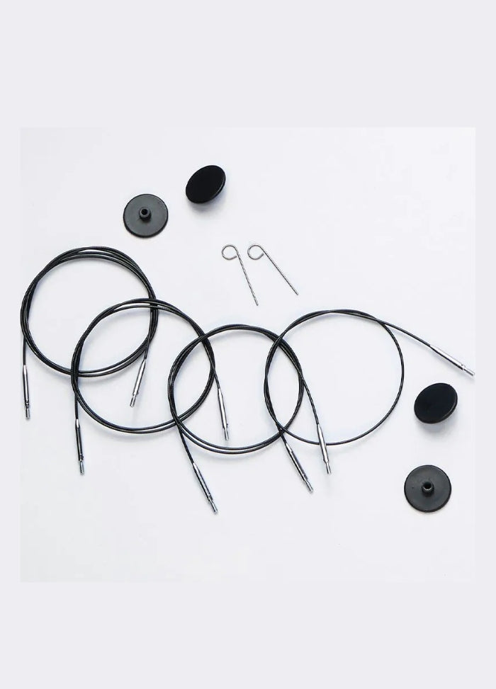 KnitPro 360 Degree Swivel Interchangeable Cables | Morris & Sons