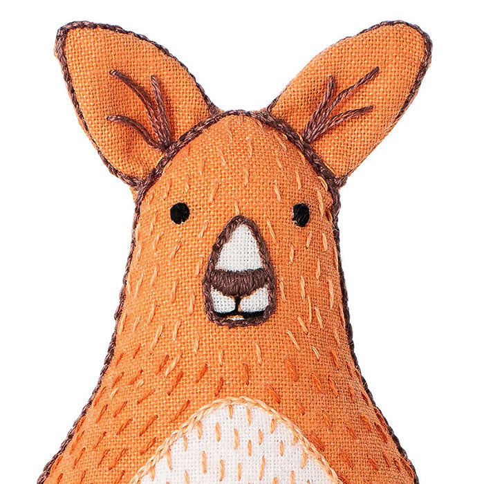 Kiriki Press Kangaroo Embroidery Kit