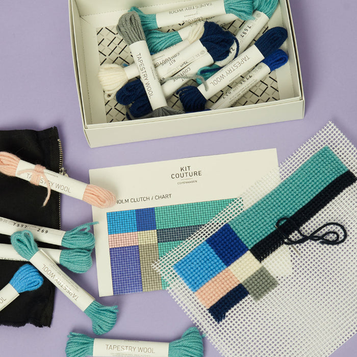 Kit Couture Katholm Embroidery Clutch Kit