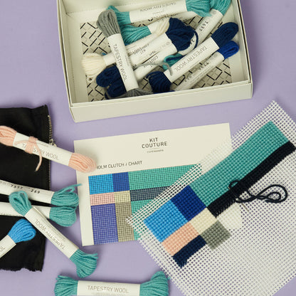 Kit Couture Katholm Embroidery Clutch Kit