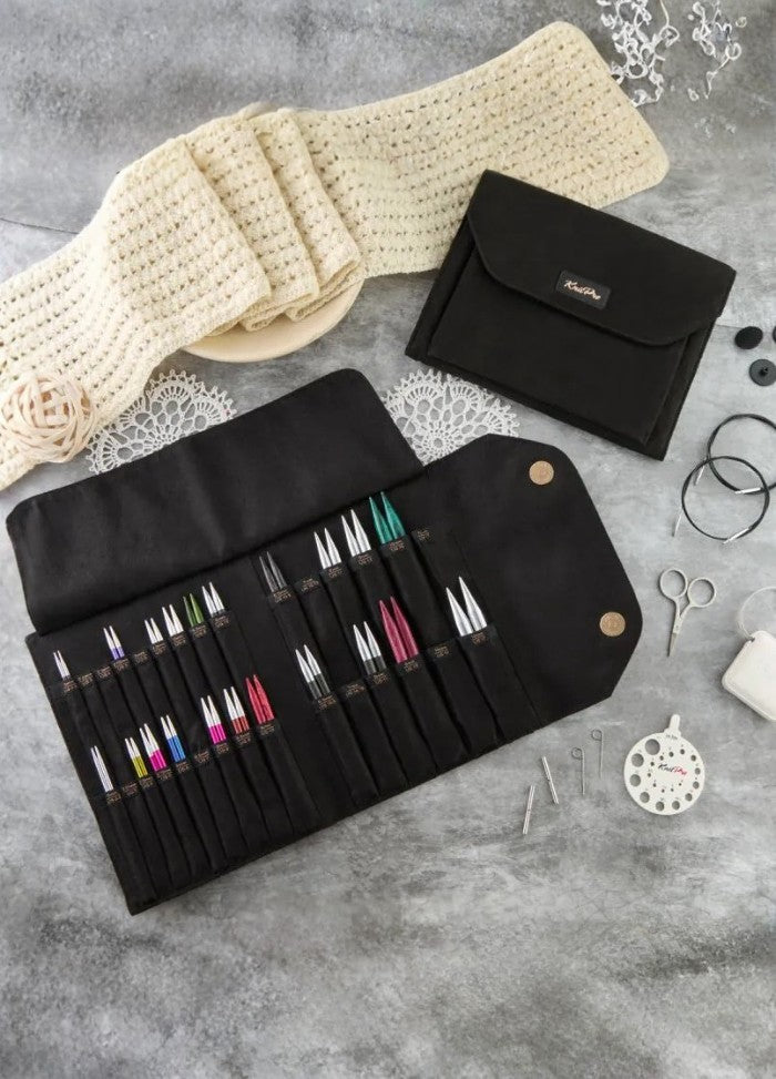 KnitPro Interchangeable Needle Case (Coal)