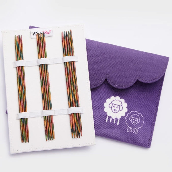 KnitPro Symfonie Double Pointed Needle Set 20cm