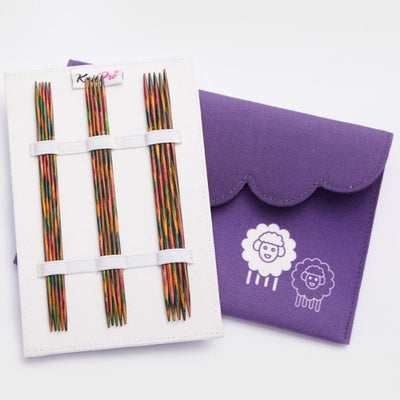 KnitPro Symfonie Double Pointed Needle Set 20cm
