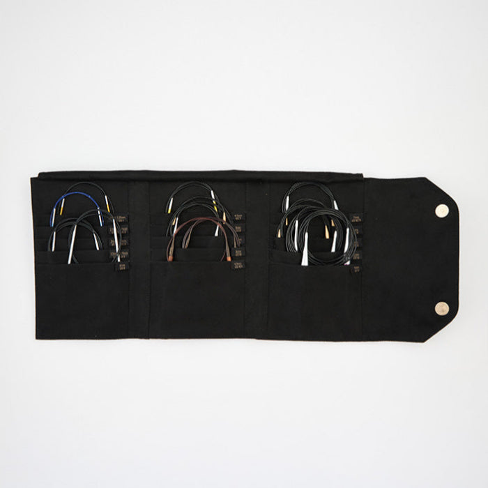 KnitPro Fixed Circular Needle Case (Coal)