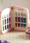 KnitPro Zing Interchangeable Needle Deluxe Set Short Tips 10cm