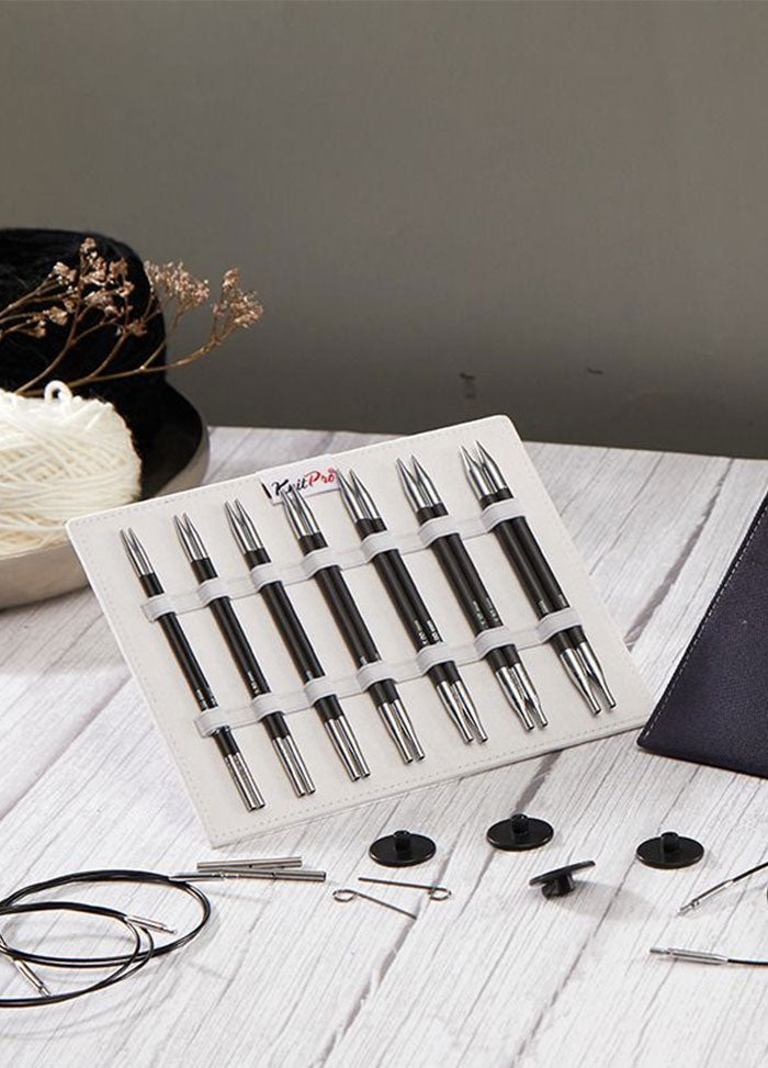 KnitPro Karbonz Midi Interchangeable Needle Set 13cm