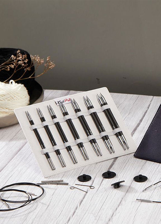 KnitPro Karbonz Midi Interchangeable Needle Set 13cm