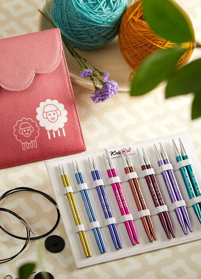 KnitPro Zing Interchangeable Needle Deluxe Set 13cm