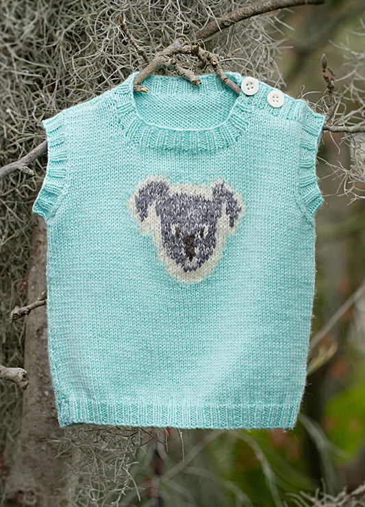 DrummRoll Koala Baby Vest Kit (Pattern Not Included)