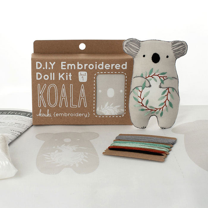 Kiriki Press Koala Embroidery Kit