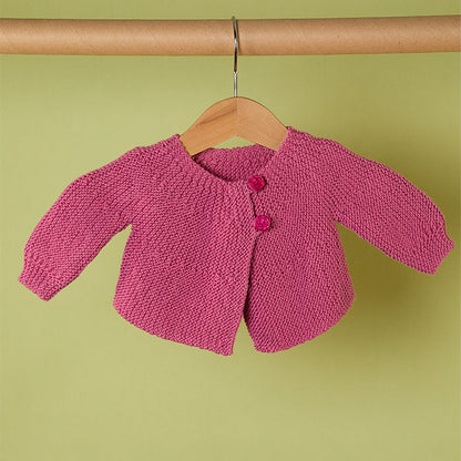 La Vie En Rose Baby Cardigan Kit