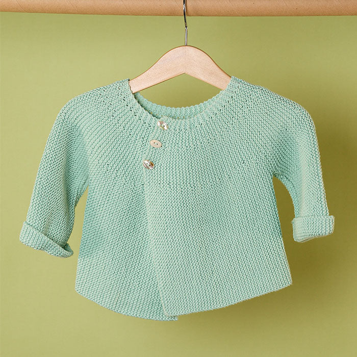 La Vie En Rose Baby Cardigan Kit