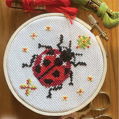 Learn to Cross Stitch - Ladybird- MELBOURNE