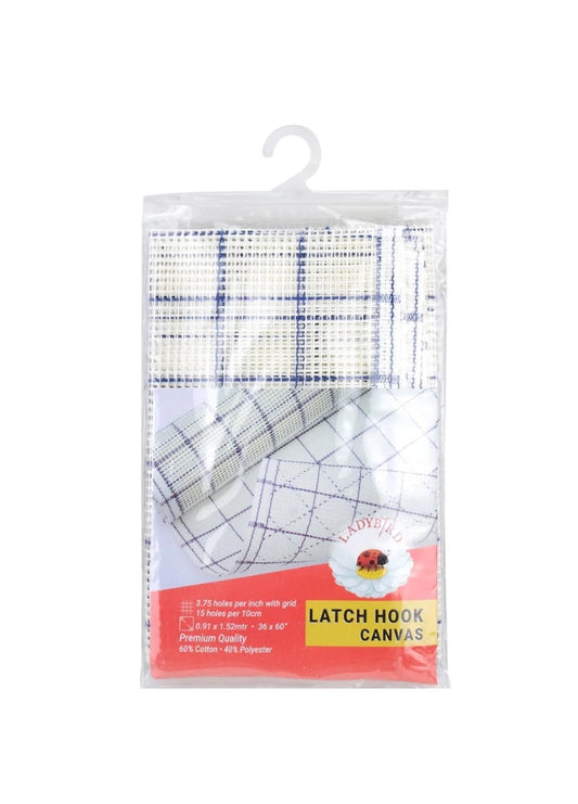 Ladybird Latch Hook Canvas - 3.75 Count