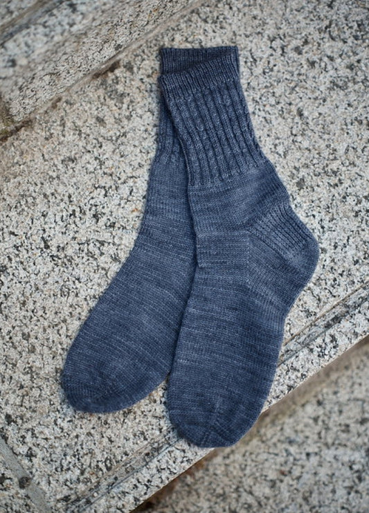 Laine Base Socks Kit (from Laine Foundations: 20 Knitted Accessories)