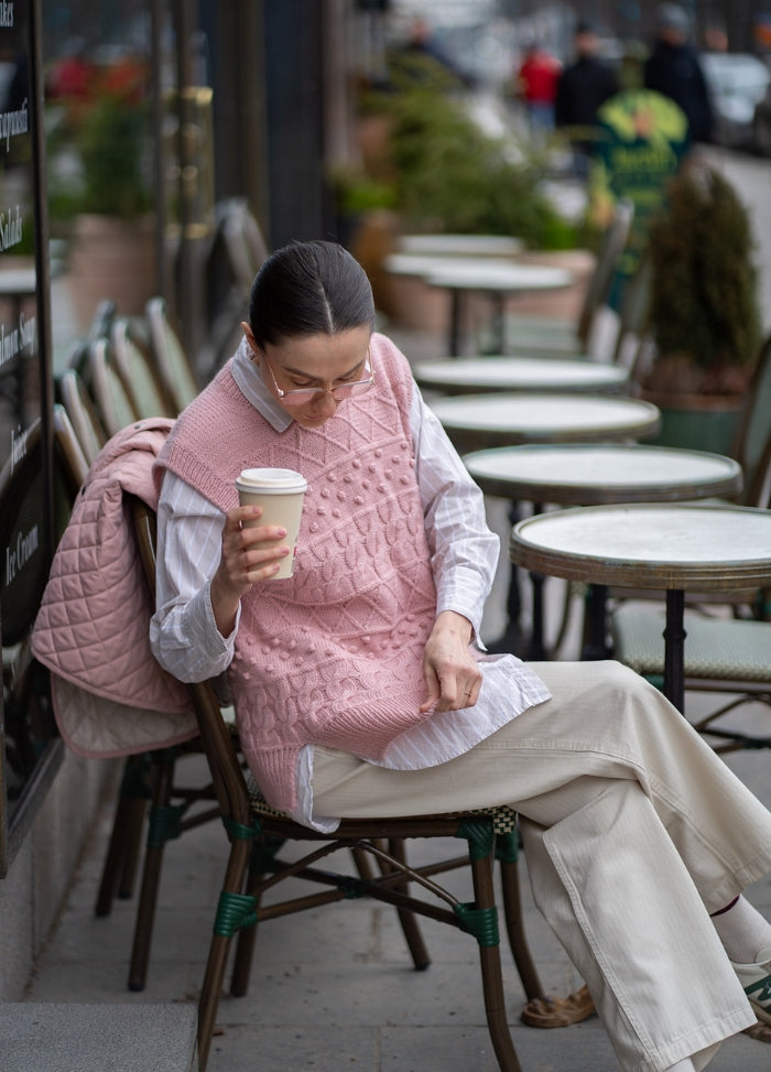 Laine Break the Pattern Vest Kit (from Laine Magazine 30)
