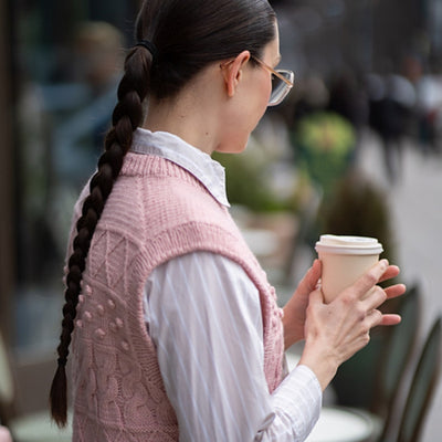Laine Break the Pattern Vest Kit (from Laine Magazine 30)