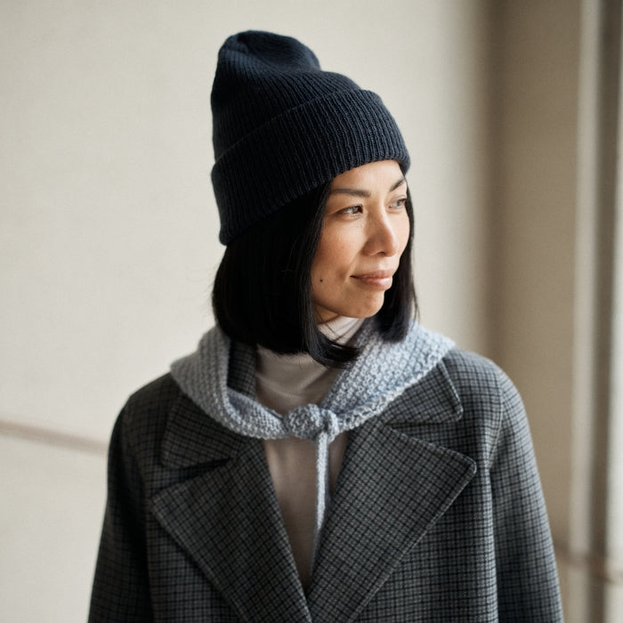 Laine Line Beanie Kit (from Laine Foundations: 20 Knitted Accessories)